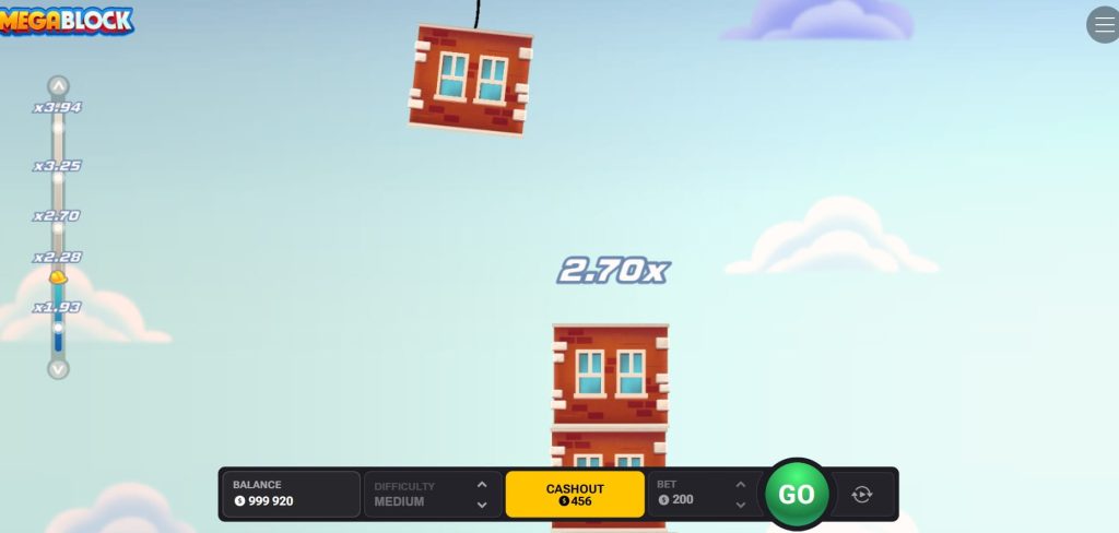 Megablock Inout Games jeu casino