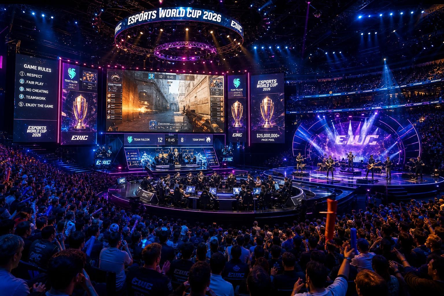 découvrez tout sur la coupe du monde esports 2026 : les jeux phares, les règles officielles, les récompenses à gagner et les artistes invités pour un événement incontournable de la compétition gaming.