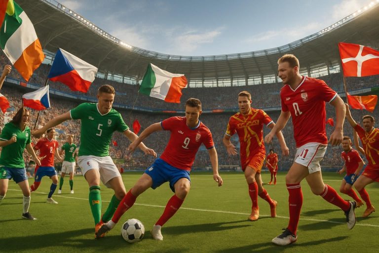 découvrez les pronostics pour les matchs tchéquie vs république d'irlande et danemark vs macédoine du nord lors de la coupe du monde 2026 au mexique, avec analyses et conseils pour parier.
