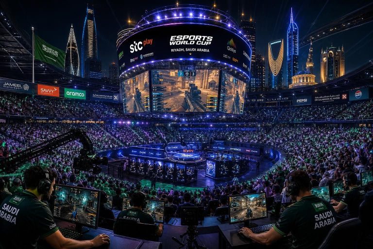 découvrez comment l’arabie saoudite investit massivement via ses sponsors et diffuseurs pour faire de sa esports world cup un événement mondial incontournable dans le monde de l'e-sport.