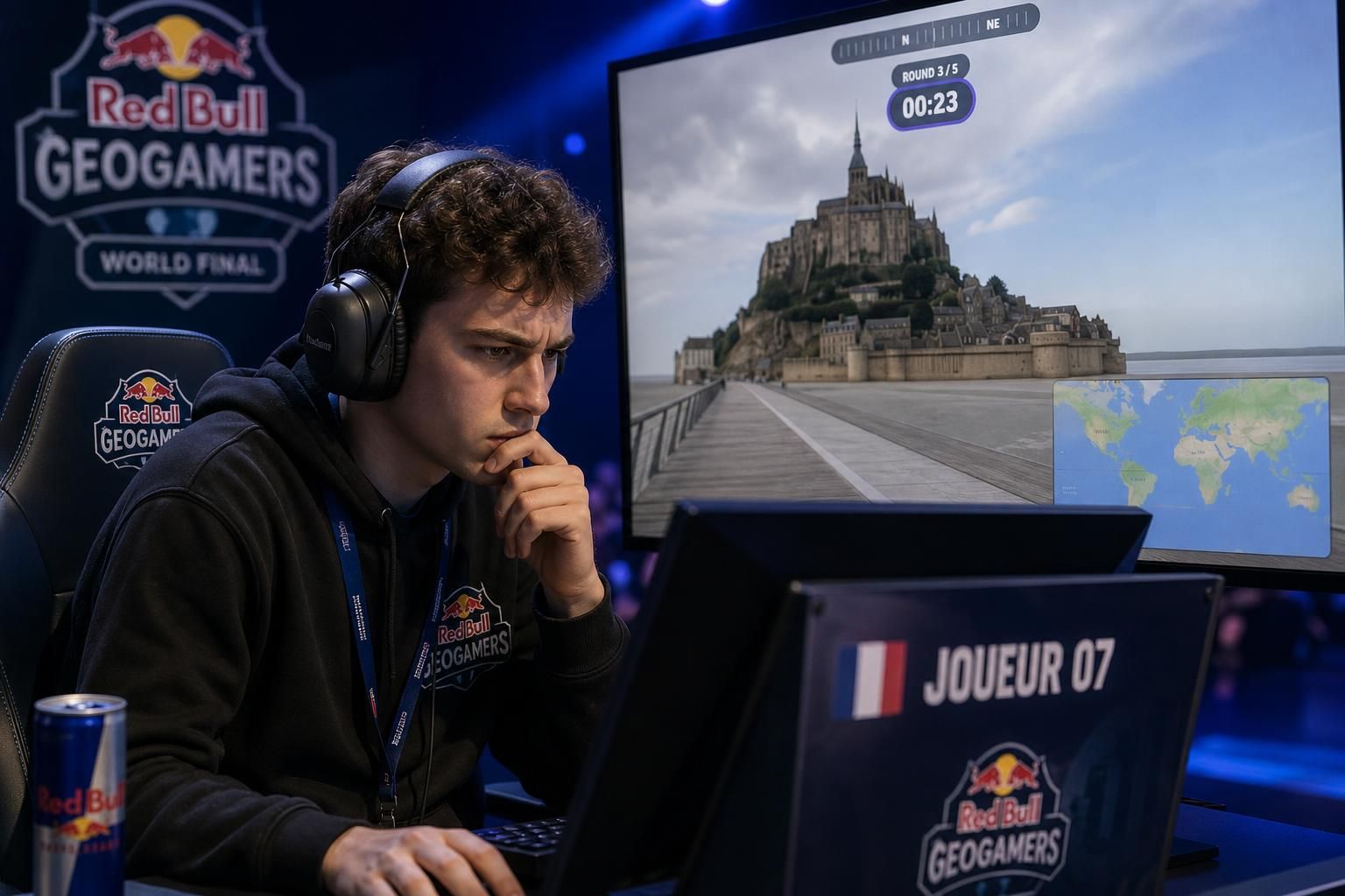 testez vos connaissances en jeux vidéo avec red bull geogamers et tentez d'identifier ces décors emblématiques. un défi incontournable pour les passionnés de gaming !