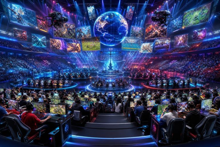 découvrez esports world, le plus grand tournoi avec 2000 joueurs, 24 jeux en compétition et une dotation record de 75 millions de dollars.