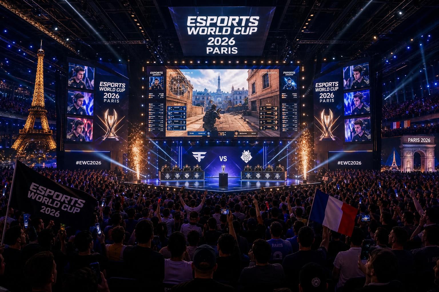 découvrez l'esports world cup : 2 000 joueurs s'affrontent pour 75 millions de dollars, une compétition légendaire aux chiffres impressionnants qui redéfinit le monde de l'e-sport.