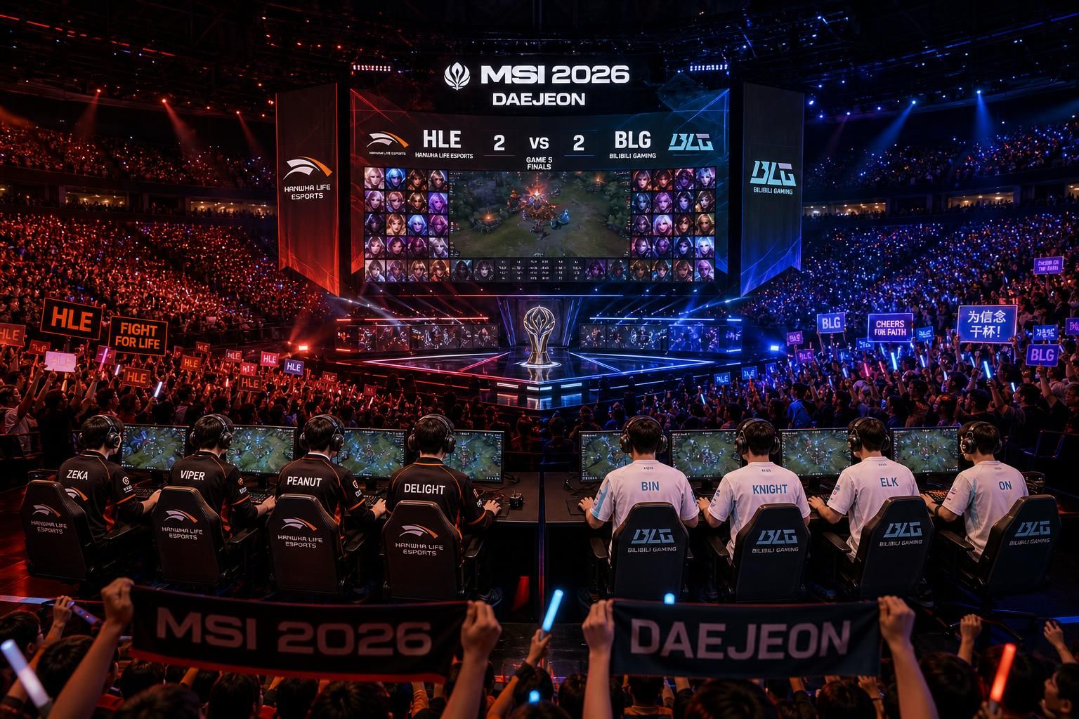 découvrez comment hanwha life esports, l'équipe sud-coréenne, a dominé un msi intense et acharné, montrant leur ténacité et leur talent exceptionnel.