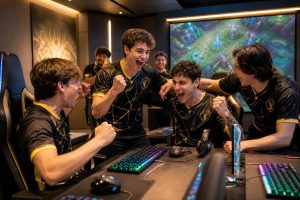 le club nantais az rising renforce son équipe en recrutant eterna, la formation championne de league of legends, pour dominer la scène compétitive.